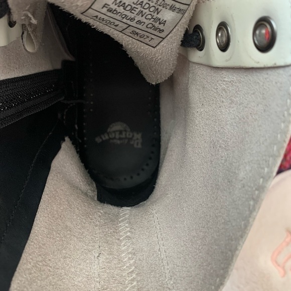 Dr. Martens White Combat Boots - Picture 13 of 16